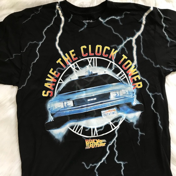 Other - Back To The Future Save Clock Tower Tshirt
